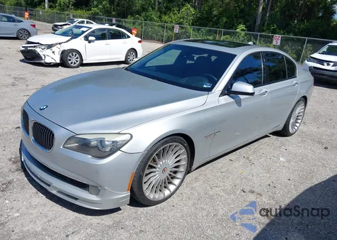 2011 BMW 750I z USA, uszkodzony, nr VIN WBAKA8C56BC446857